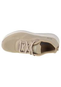 skechers - Skechers Sneakersy 32504/NAT Beżowy. Kolor: beżowy. Materiał: materiał #3