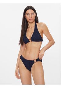 Lauren Ralph Lauren Góra od bikini 20477038 Granatowy. Kolor: niebieski. Materiał: syntetyk