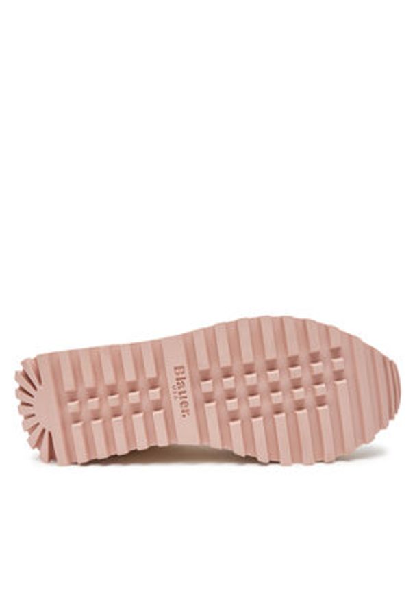 Blauer Sneakersy F4MILLEN01/SUG Beżowy. Kolor: beżowy. Materiał: skóra