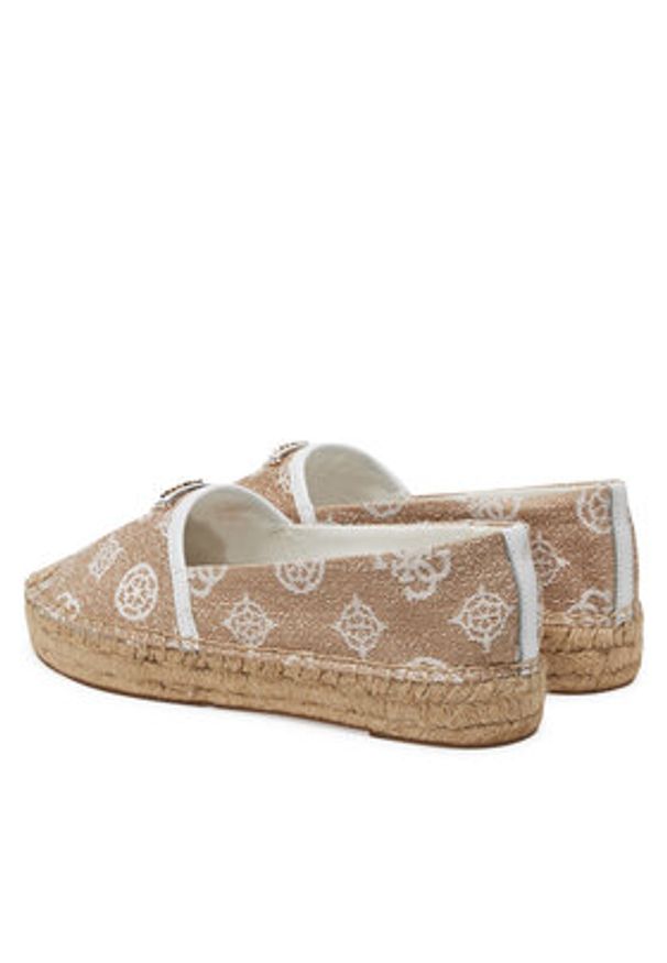 Guess Espadryle FLJDNN FAL14 Beżowy. Kolor: beżowy. Materiał: materiał