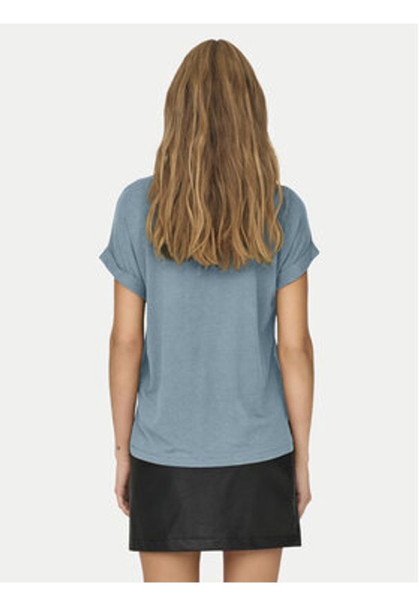 only - ONLY T-Shirt Moster 15106662 Niebieski Regular Fit. Kolor: niebieski. Materiał: wiskoza