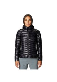 MOUNTAIN HARDWEAR - Damska kurtka z kapturem Mountain Hardwear Ghost Whisperer/2. Typ kołnierza: kaptur. Kolor: czarny. Materiał: puch. Sport: turystyka piesza, wspinaczka #1