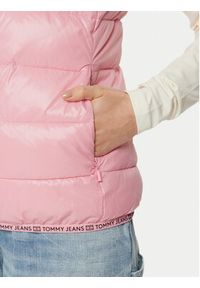 Tommy Jeans Bezrękawnik DW0DW19390 Różowy Regular Fit. Kolor: różowy. Materiał: syntetyk. Długość rękawa: bez rękawów #3
