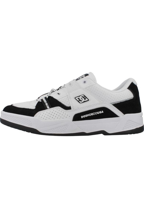 DC Shoes - Tenisówki Dc Model Construct Kolor Biały. Kolor: czarny, biały, wielokolorowy