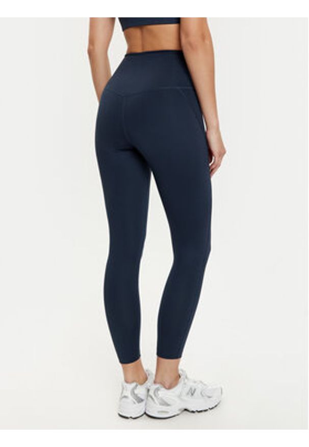 GIRLFRIEND COLLECTIVE - Girlfriend Collective Legginsy Compressive 4008 Granatowy Slim Fit. Kolor: niebieski. Materiał: syntetyk