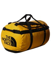 Torba The North Face Base Camp Duffel XL 0A52SC4WP1 - żółta. Kolor: żółty. Materiał: nylon. Wzór: paski