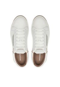 Emporio Armani Sneakersy X3X024 XR222 C679 Biały. Kolor: biały. Materiał: skóra #4