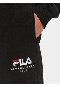 Fila Spodnie dresowe Unisex Bovrup FAU0146 Czarny Regular Fit. Kolor: czarny. Materiał: bawełna #3