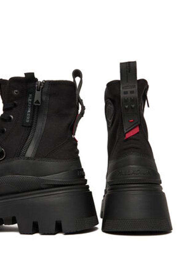 Palladium Trzewiki Pallasquad Zip Tx 99532-008-M Czarny. Kolor: czarny. Materiał: materiał