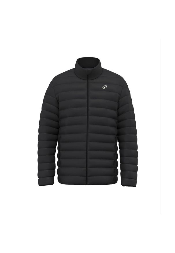 quechua - Kurtka turystyczna męska MH100. Kolor: czarny. Materiał: poliester, materiał. Sport: turystyka piesza