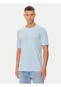 Hugo T-Shirt Dero222 50466158 Niebieski Regular Fit. Kolor: niebieski. Materiał: bawełna