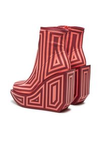 United Nude Botki Wa Bootie Hi 1087983182 Czerwony. Kolor: czerwony. Materiał: materiał #5