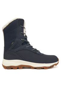Jack Wolfskin Trekkingi Everquest Texapore Snow High 4053601 Granatowy. Kolor: niebieski. Materiał: skóra