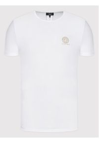 VERSACE - Versace Komplet 2 t-shirtów AU10193 Biały Slim Fit. Kolor: biały. Materiał: bawełna #4
