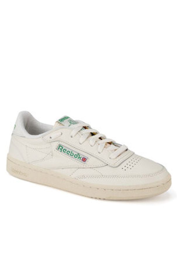 Reebok Sneakersy Club C Vintage 100007797 Beżowy. Kolor: beżowy. Materiał: skóra. Model: Reebok Club