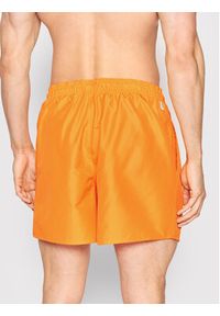 Adidas - adidas Szorty kąpielowe Solid Swim HA0375 Pomarańczowy Regular Fit. Kolor: pomarańczowy. Materiał: syntetyk