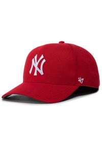 47 Brand Czapka z daszkiem Mlb New York Yankees Cold Zone '47 Mvp Dp B-CLZOE17WBP-RD Czerwony. Kolor: czerwony. Materiał: materiał