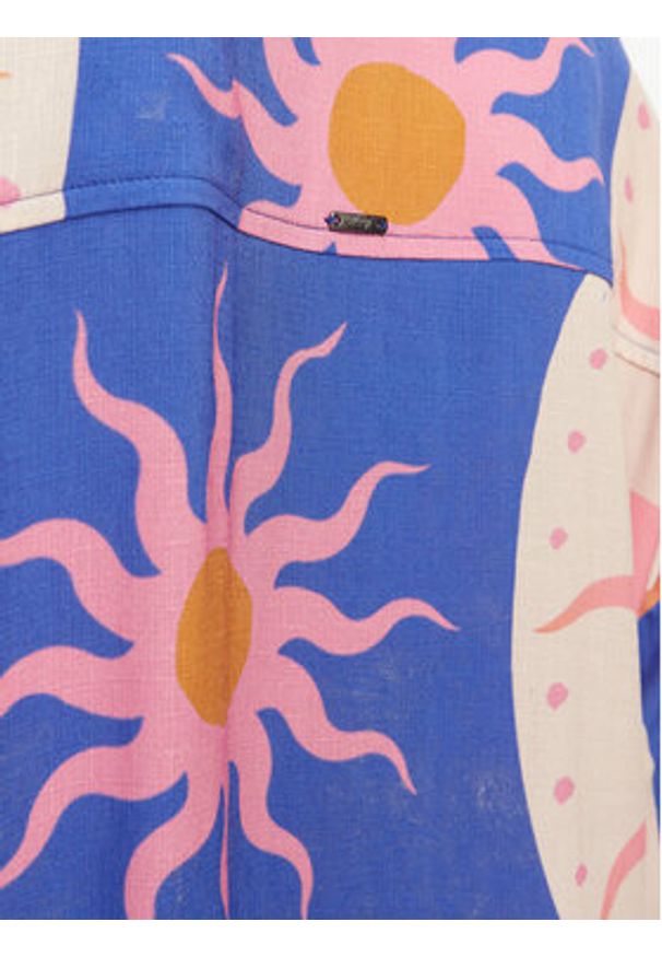 Maaji Koszula Dreambound PT2321CLS012 Niebieski Relaxed Fit. Kolor: niebieski. Materiał: wiskoza