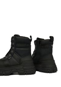 Buffalo Trzewiki Fusion Front Zip 1270130 Czarny. Kolor: czarny. Materiał: skóra #3