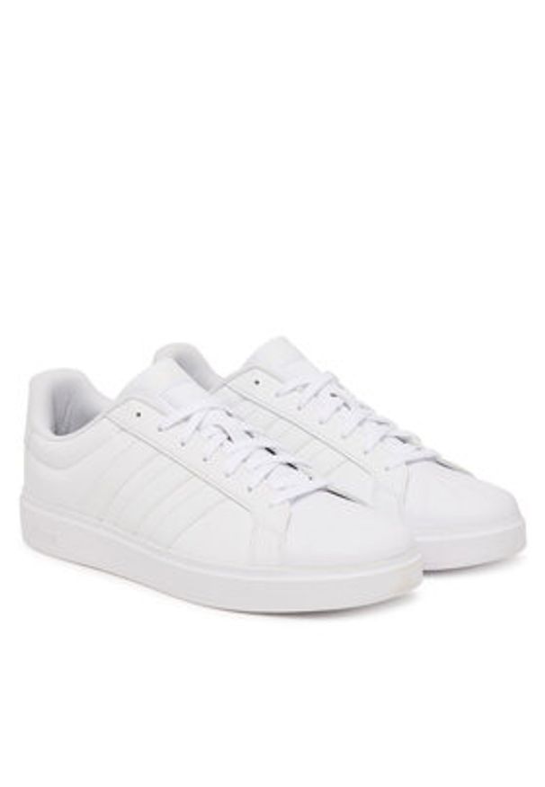 Adidas - adidas Sneakersy Streettalk JP8277 Biały. Kolor: biały. Materiał: skóra