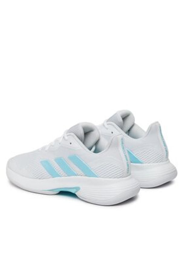 Adidas - adidas Buty do tenisa CourtJam Control Tennis Shoes HP7420 Biały. Kolor: biały. Materiał: materiał. Sport: tenis