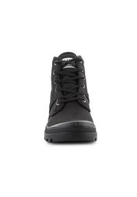 Buty do chodzenia unisex Palladium Pallabrousse Legion. Wysokość cholewki: za kostkę. Zapięcie: sznurówki. Kolor: czarny. Materiał: guma, syntetyk, tkanina, materiał. Szerokość cholewki: normalna. Sport: turystyka piesza
