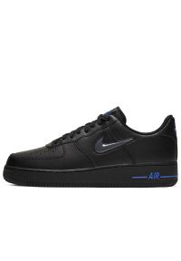 Buty Nike Air Force 1 Jewel CT3438-002 - czarne. Zapięcie: sznurówki. Kolor: czarny. Materiał: skóra. Szerokość cholewki: normalna. Model: Nike Air Force #1