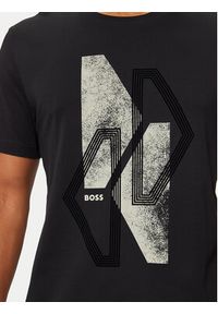 BOSS - Boss T-Shirt 50525219 Czarny Regular Fit. Kolor: czarny. Materiał: bawełna