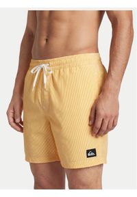 Quiksilver Szorty kąpielowe Everyday Deluxe EQYJV04101 Żółty Regular Fit. Kolor: żółty. Materiał: syntetyk #1