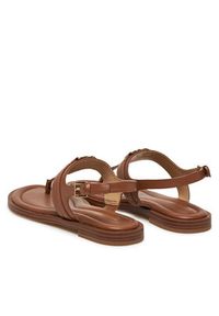 MICHAEL Michael Kors Sandały 40S5MAFS4L Brązowy. Kolor: brązowy. Materiał: skóra #4