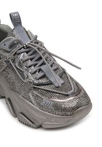 Steve Madden Sneakersy Vault 2R SM11003549 Srebrny. Kolor: srebrny. Materiał: materiał #3