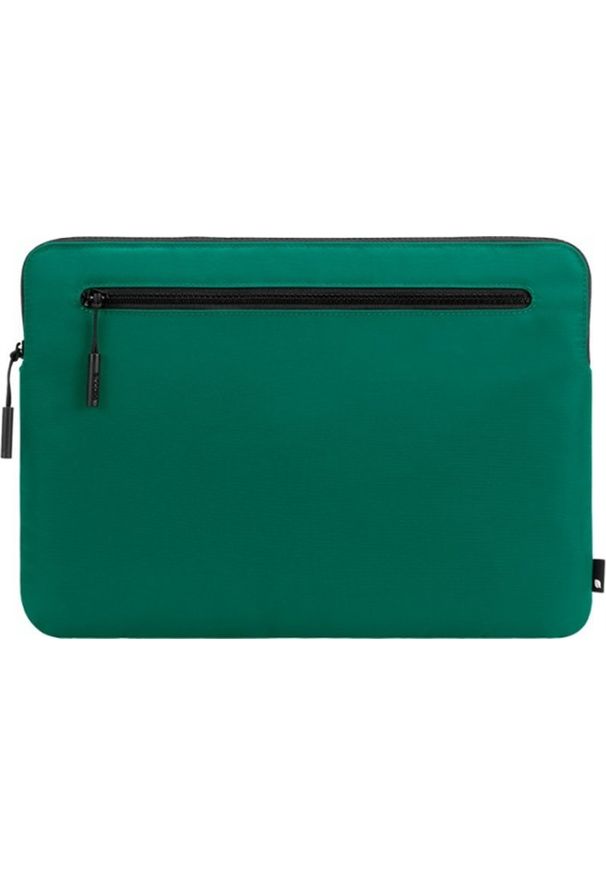 Etui Incase Compact Sleeve with Flight Nylon with Zip Tag for MacBook Pro 13" & MacBook Air 13" - Malachite Green. Materiał: nylon