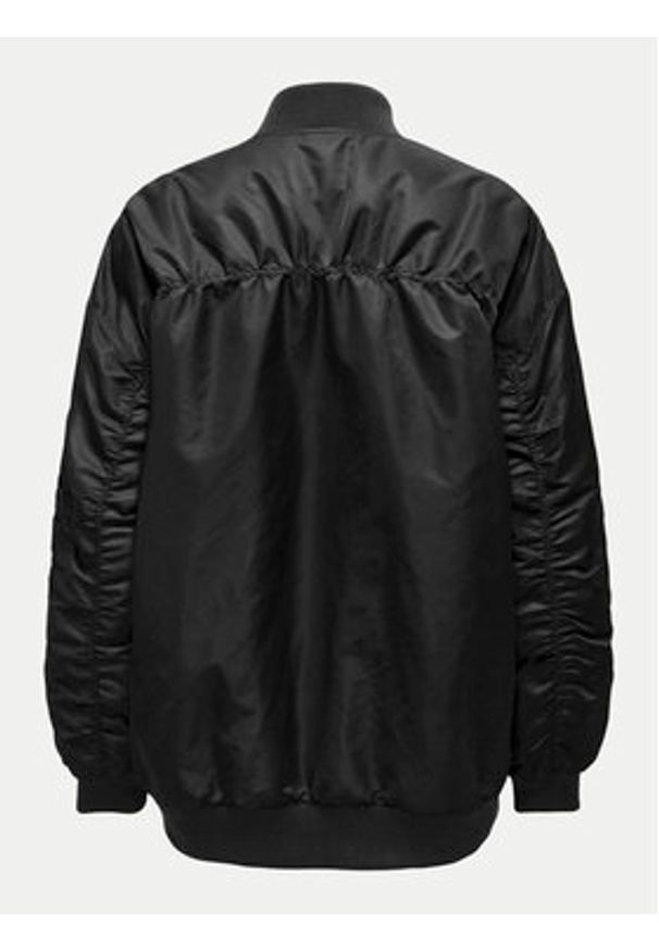 only - ONLY Kurtka bomber Mille 15322732 Czarny Oversize. Kolor: czarny. Materiał: syntetyk