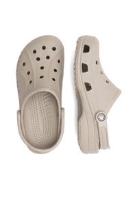 Crocs Klapki BAYA 10126-2V3 Beżowy. Kolor: beżowy. Materiał: skóra