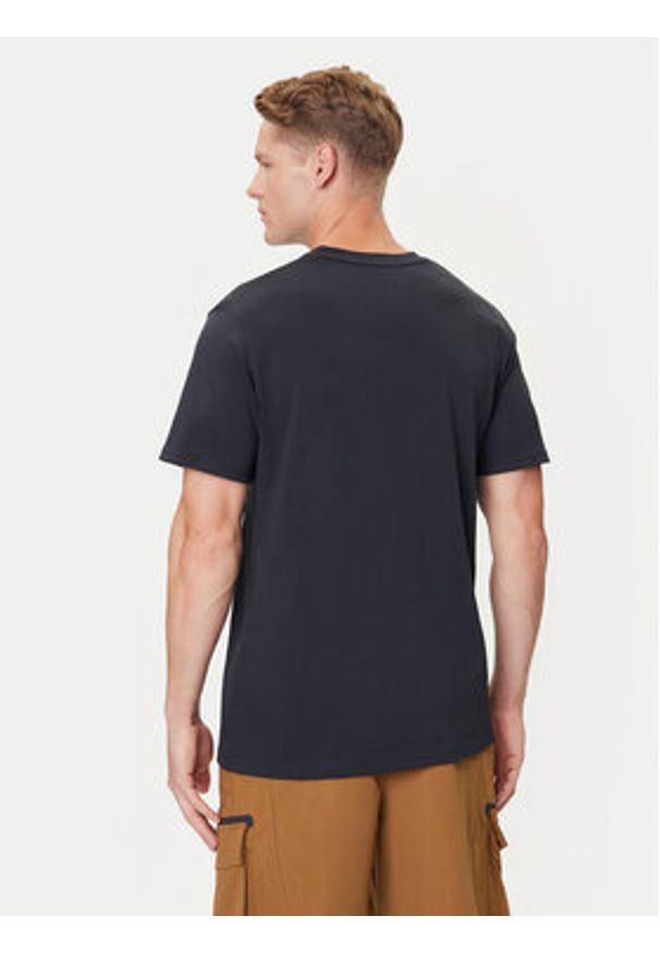Under Armour T-Shirt Ua Hw Lc Patch Ss 1382902-001 Czarny Loose Fit. Kolor: czarny. Materiał: syntetyk
