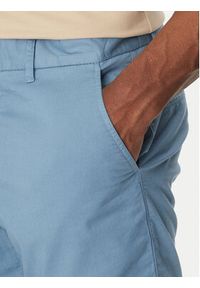 BOSS Szorty materiałowe 50540743 Błękitny Regular Fit. Kolor: niebieski. Materiał: bawełna