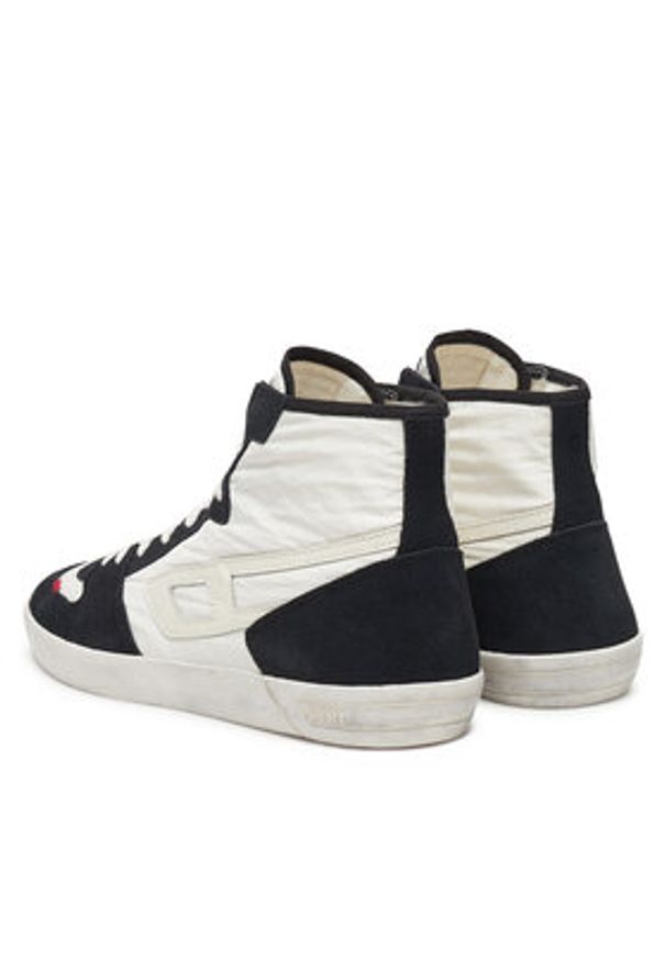 Diesel Sneakersy S-Leroji D-1 Mid Y03488P8119 HA679 Kolorowy. Materiał: skóra, zamsz. Wzór: kolorowy