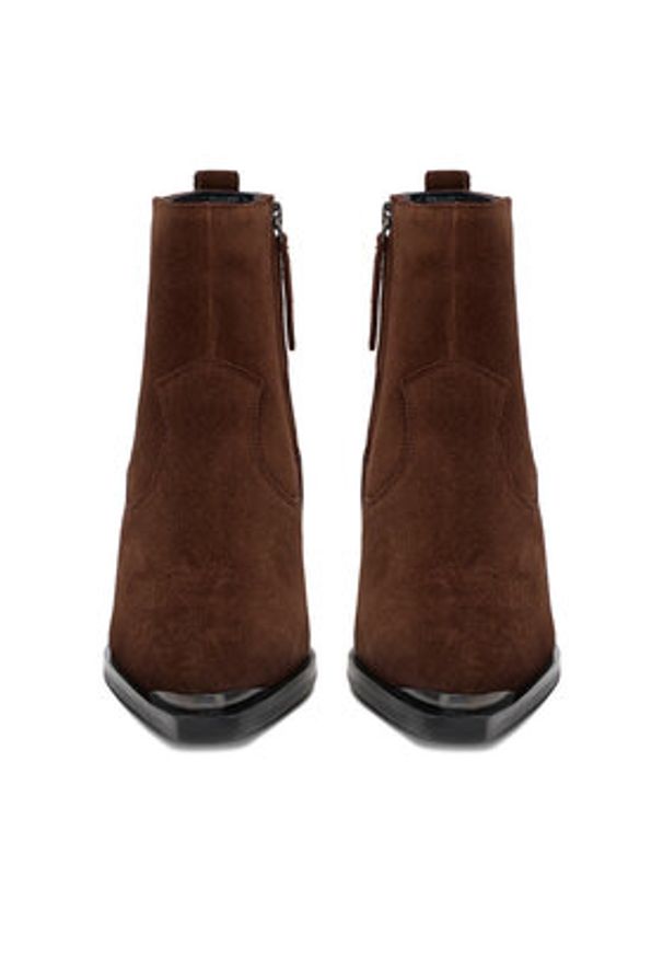 Gino Rossi Kowbojki CEO-LARA-121995 Brązowy. Kolor: brązowy. Materiał: skóra