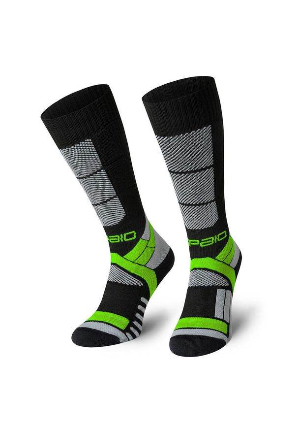 Skarpety narciarskie Spaio Thermo-Evo Unisex. Kolor: czarny, zielony, szary, wielokolorowy. Sport: narciarstwo