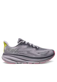 HOKA - Hoka Buty do biegania Clifton 9 Gtx GORE-TEX 1141490F Szary. Kolor: szary. Materiał: materiał. Technologia: Gore-Tex