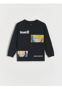 Reserved - Longsleeve Dragon Ball - czarny. Kolor: czarny. Materiał: bawełna, dzianina. Długość rękawa: długi rękaw #1