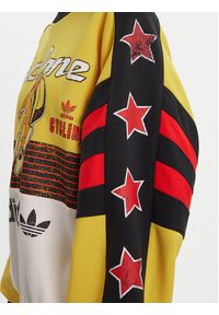 Adidas - adidas Bluza Archive Cycling JW0147 Żółty Oversize. Kolor: żółty. Materiał: bawełna #3