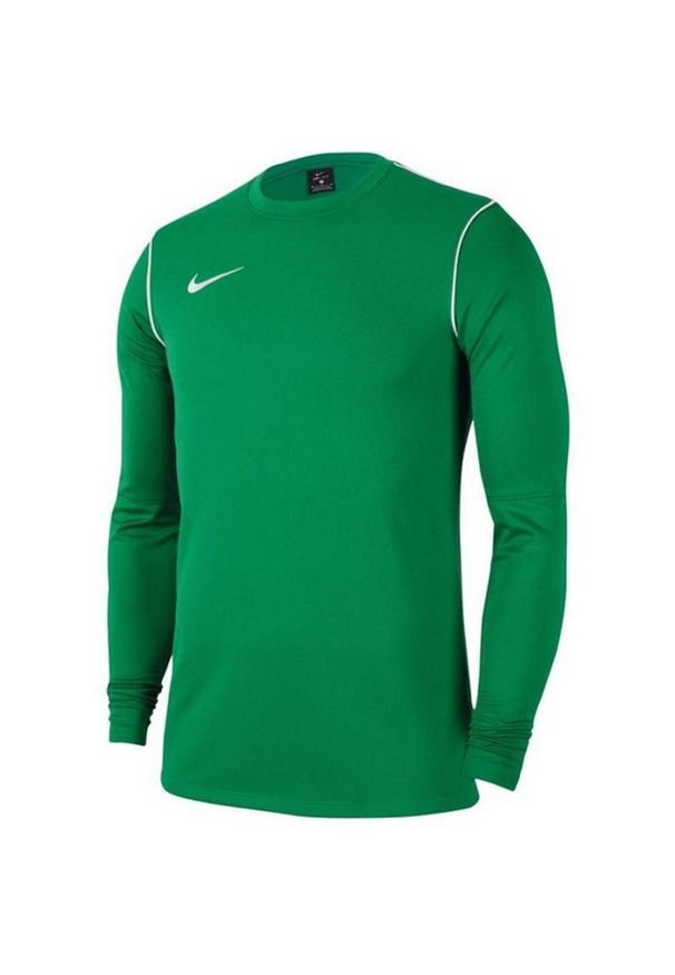 Nike - Męska Bluza Park 20 Z Okrągłym Dekoltem. Kolor: zielony