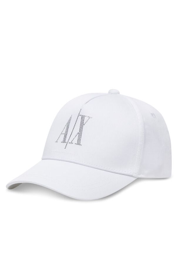 Armani Exchange Czapka z daszkiem XW000957 AF13846 U0002 Biały. Kolor: biały. Materiał: materiał, bawełna