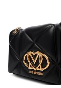 Love Moschino - LOVE MOSCHINO Torebka JC4041PP1OLC0000 Czarny. Kolor: czarny. Materiał: skórzane #4