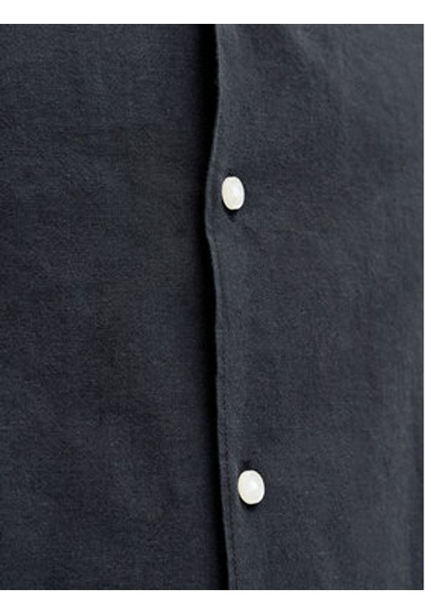 Jack & Jones Koszula Breeze 12288594 Czarny Relaxed Fit. Kolor: czarny. Materiał: bawełna