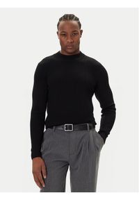 JOOP! Sweter 17 JK-12Donteo 30047344 Czarny Modern Fit. Kolor: czarny. Materiał: wełna