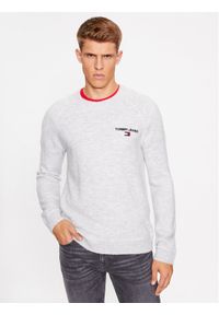 Tommy Jeans Sweter DM0DM17756 Szary Regular Fit. Kolor: szary. Materiał: syntetyk #1