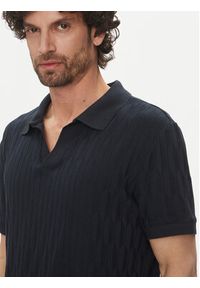 Marciano Guess Polo 5GHP03 6326A Granatowy Regular Fit. Typ kołnierza: polo. Kolor: niebieski. Materiał: syntetyk #4