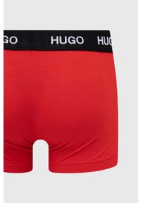 Hugo - Bokserki (3-pack). Kolor: czerwony